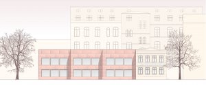 Straßenfassade