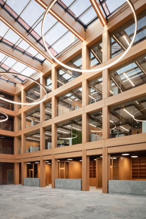 Blick in das Atrium