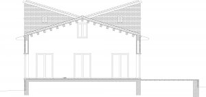 Querschnitt Halle